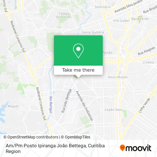 Am / Pm Posto Ipiranga João Bettega map