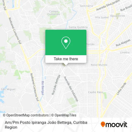 Am / Pm Posto Ipiranga João Bettega map