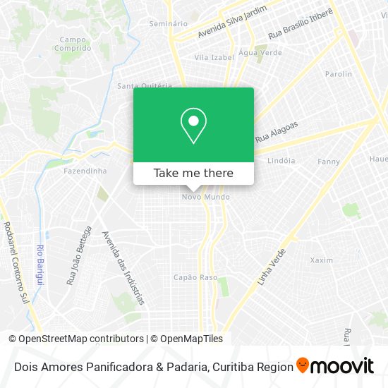 Dois Amores Panificadora & Padaria map