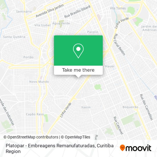 Platopar - Embreagens Remanufaturadas map
