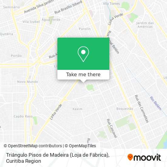 Triângulo Pisos de Madeira (Loja de Fábrica) map