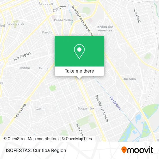 ISOFESTAS map