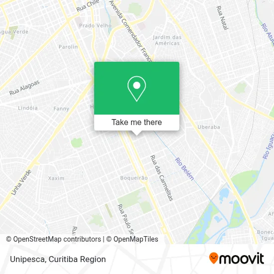 Unipesca map
