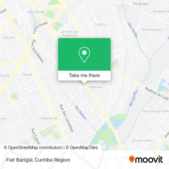 Fiat Barigüi map
