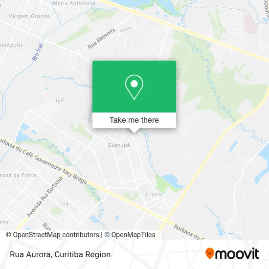 Rua Aurora map