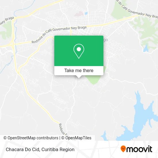 Chacara Do Cid map