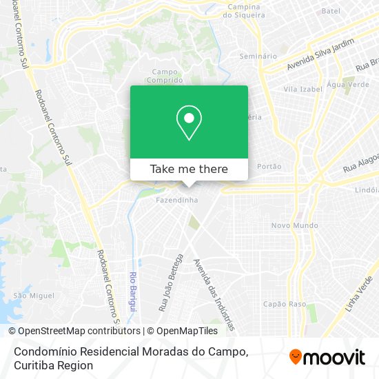 Condomínio Residencial Moradas do Campo map