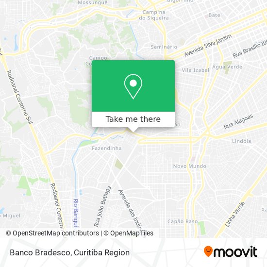 Banco Bradesco map