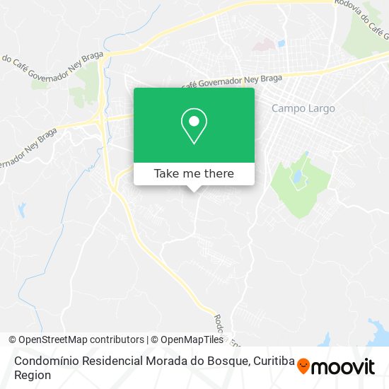 Condomínio Residencial Morada do Bosque map