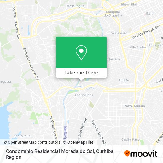 Condomínio Residencial Morada do Sol map
