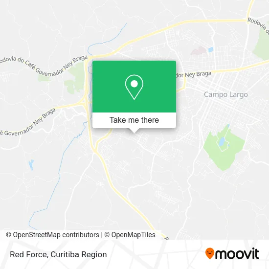 Red Force map