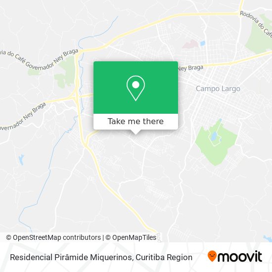 Residencial Pirâmide Miquerinos map