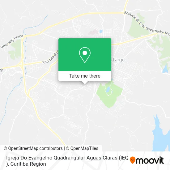Igreja Do Evangelho Quadrangular Aguas Claras (IEQ ) map