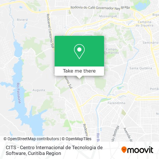 CITS - Centro Internacional de Tecnologia de Software map