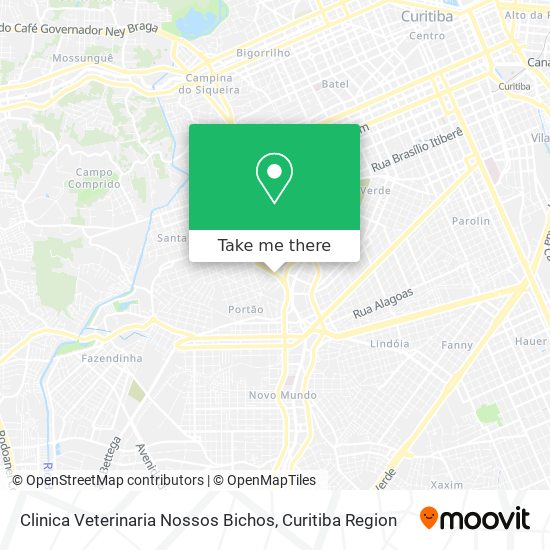 Clinica Veterinaria Nossos Bichos map