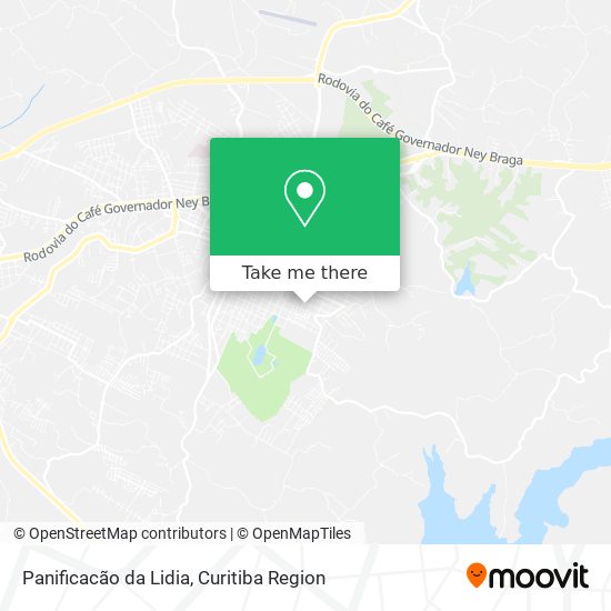 Panificacão da Lidia map