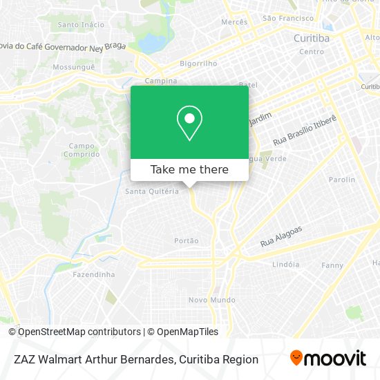 ZAZ Walmart Arthur Bernardes map