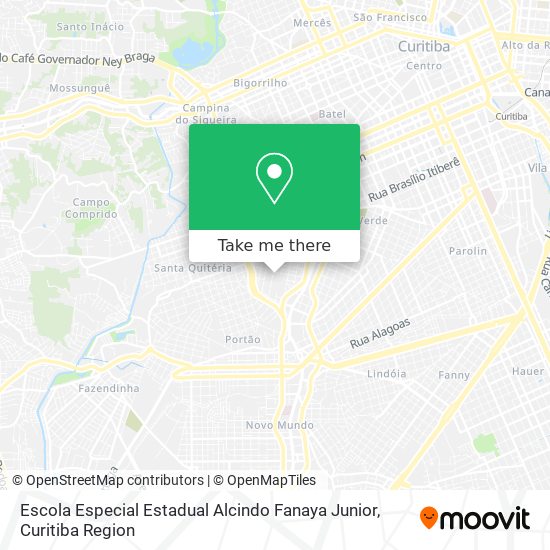 Escola Especial Estadual Alcindo Fanaya Junior map