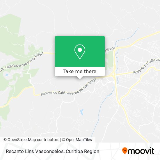 Recanto Lins Vasconcelos map