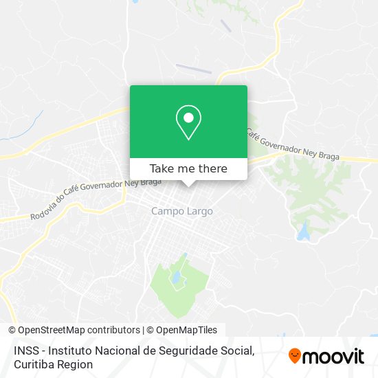 INSS - Instituto Nacional de Seguridade Social map