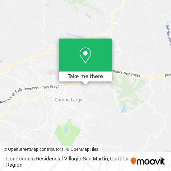 Condomínio Residencial Villagio San Martin map