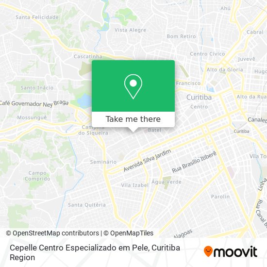 Cepelle Centro Especializado em Pele map