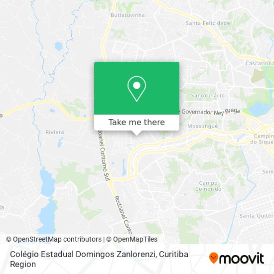 Colégio Estadual Domingos Zanlorenzi map