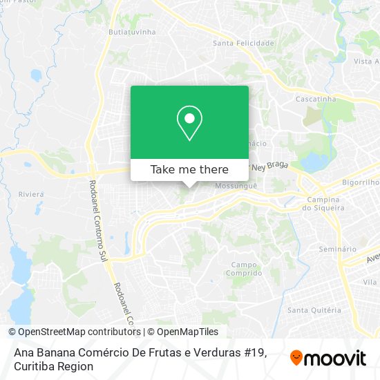 Ana Banana Comércio De Frutas e Verduras #19 map