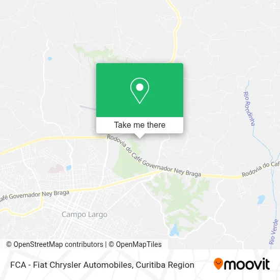 FCA - Fiat Chrysler Automobiles map