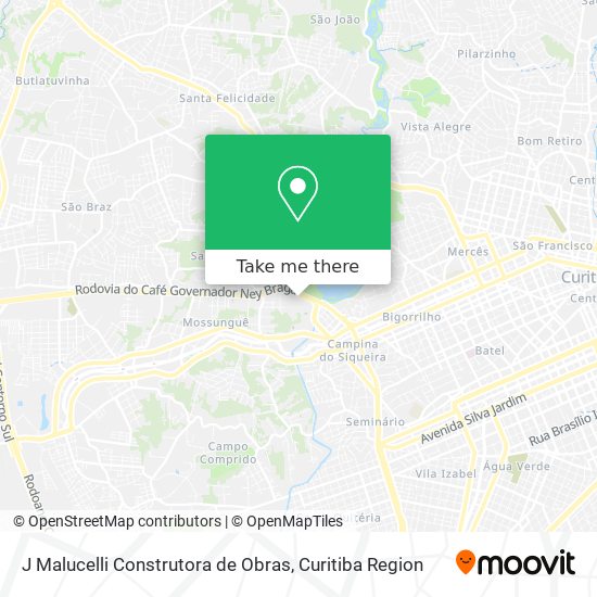 J Malucelli Construtora de Obras map