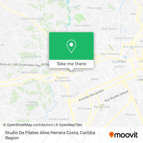 Studio De Pilates Aline Herrera Costa map