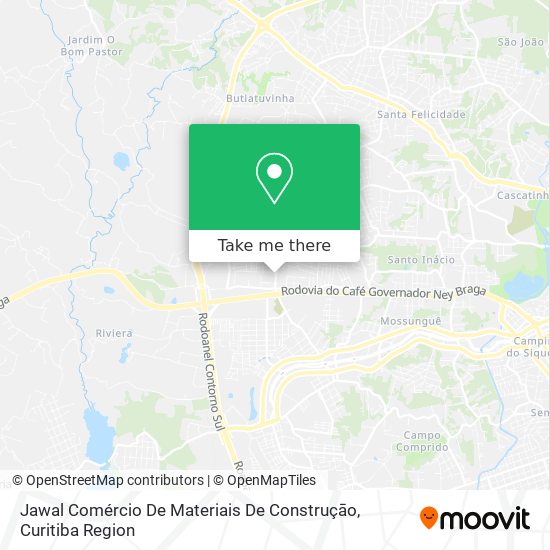 Jawal Comércio De Materiais De Construçāo map