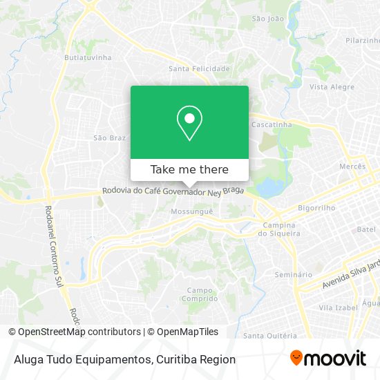 Aluga Tudo Equipamentos map