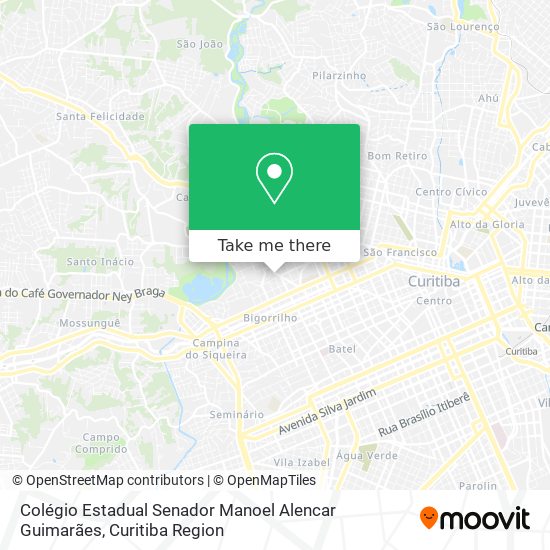 Colégio Estadual Senador Manoel Alencar Guimarães map