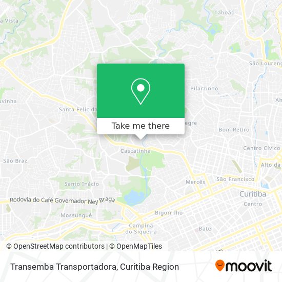 Transemba Transportadora map
