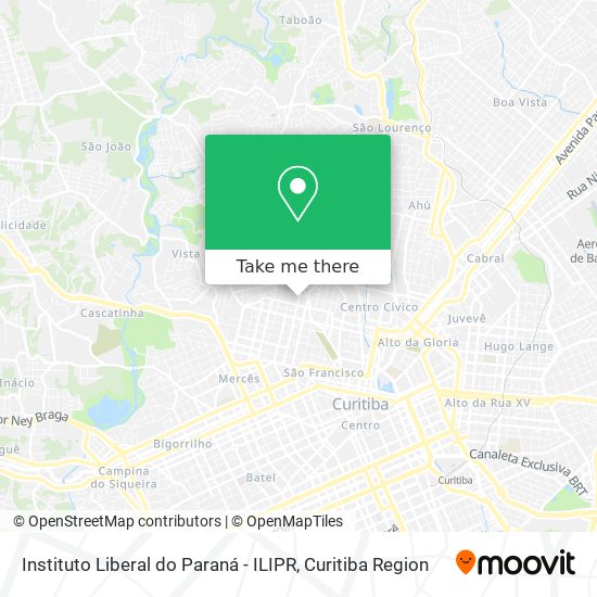 Instituto Liberal do Paraná  - ILIPR map