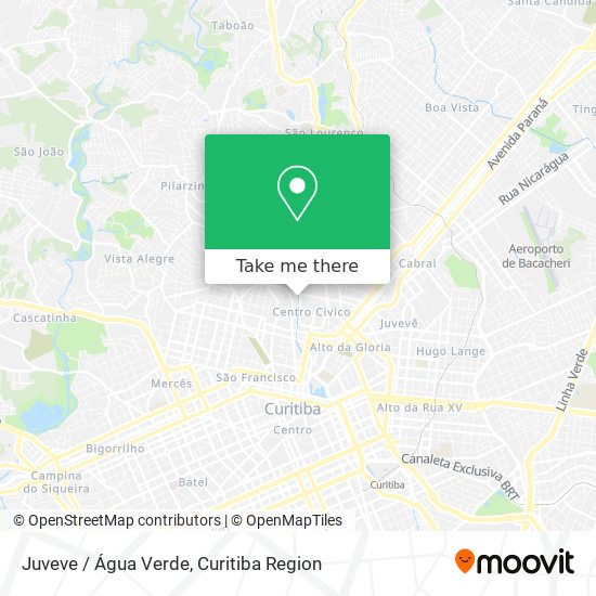 Mapa Juveve / Água Verde