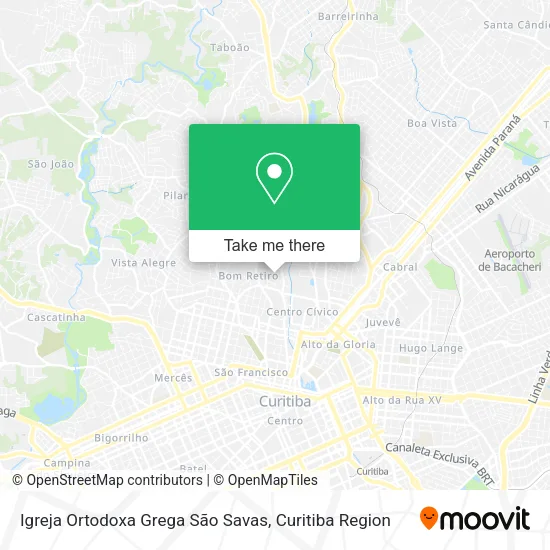 Igreja Ortodoxa Grega São Savas map