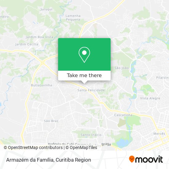 Armazém da Família map