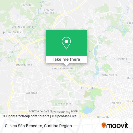Clinica São Benedito map
