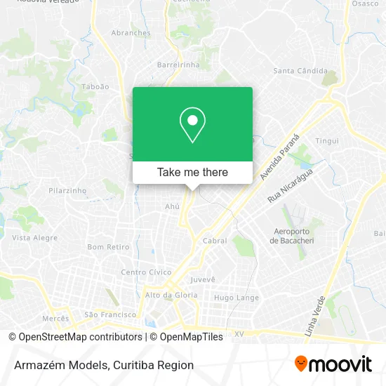 Armazém Models map