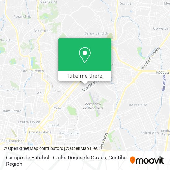Campo de Futebol - Clube Duque de Caxias map