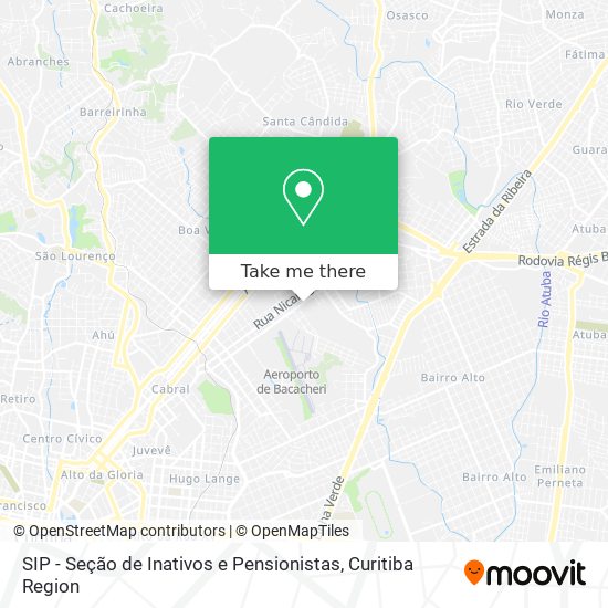 SIP - Seção de Inativos e Pensionistas map