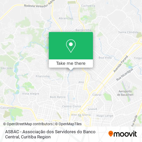 ASBAC - Associação dos Servidores do Banco Central map
