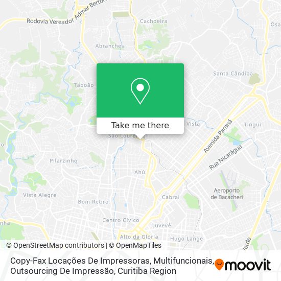 Copy-Fax Locações De Impressoras, Multifuncionais, Outsourcing De Impressão map