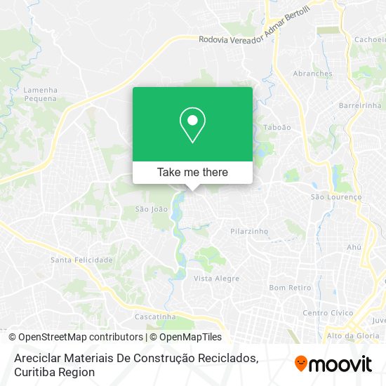 Areciclar Materiais De Construção Reciclados map