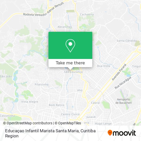 Educaçao Infantil Marista Santa Maria map