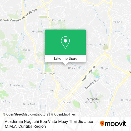 Academia Noguchi Boa Vista Muay Thai Jiu Jitsu M.M.A map