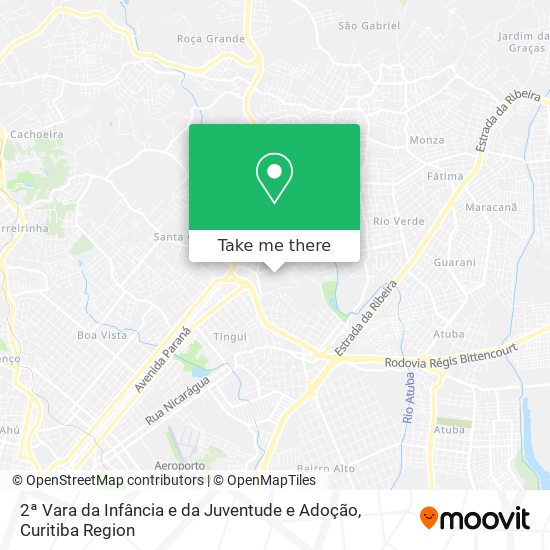 2ª Vara da Infância e da Juventude e Adoção map