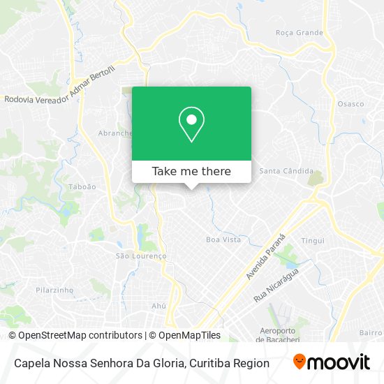 Capela Nossa Senhora Da Gloria map